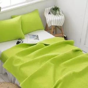 카페트 (여름이불 기획전) 퓨어 그린 순면워싱여름이불