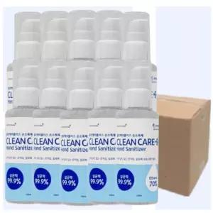 휴대용 100ml 50개 소독겔 70% 손소독제 최근제조