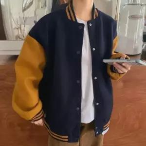 /옷자락 여자 오버핏 캐주얼 데일리 야구점퍼