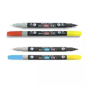 동아 컴퓨터용 싸인펜 체크마킹 12개 묶음