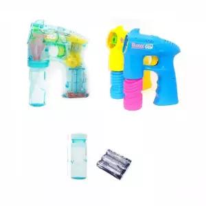 MY-SA 자동버블건 투명LED 비누방울총