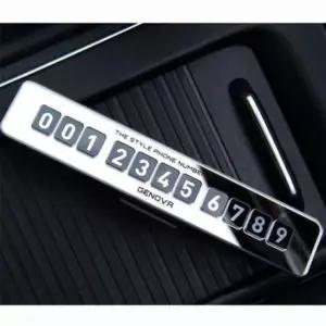 [CAR] 번호판 자동차 주차 컴팩트 알림 전화 알림판 연락처