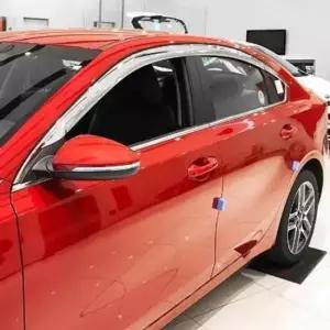 [CAR] 크롬 6P 올뉴K3 햇빛 썬바이져 선바이저 도어 가리개