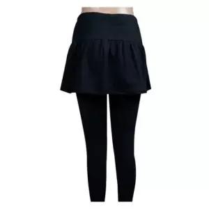 필라테스레깅스 보들보들한 기모안감 일체형 치마레깅스