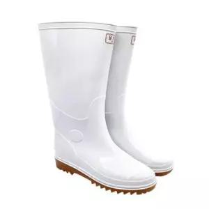 정육업장화 빅사이즈 남자용 방수 긴장화 백색(대) 300mm