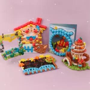 플레이콘 창의꾸러미 5종 1세트 (개구리합창단 돼지삼형제 바다세상 불꽃축제 초코랜드)