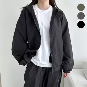 여성 아노락자켓 츄리닝 후드자켓 운동복 바람막이