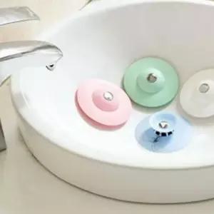 배수구 실리콘 물막이 1개(색상랜덤)