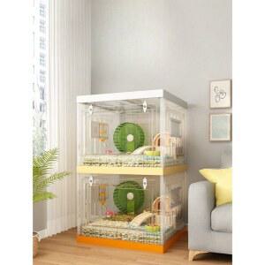 친칠라 용품 토끼집 기니피그 하늘다람쥐 세트 둥지 상품 2층 케이스 소동물 고슴도치집