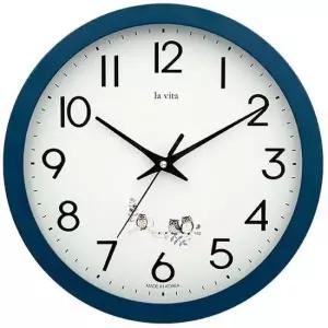 국산 PS300블루벽시계 벽시계 국산 원목 무소음벽시게 학교 사무실 인테리어벽시계 벽걸이시계