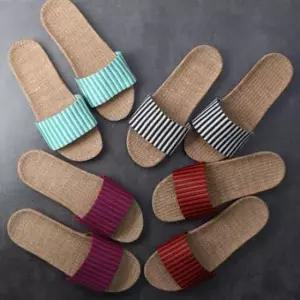 마슬리퍼 슬리퍼 짚신샌들 왕골 여름 거실 왕골슬리퍼 왕골슬리퍼 짚신샌들 푹신한슬리퍼