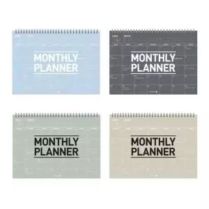 월간 투명 PP 스케줄러