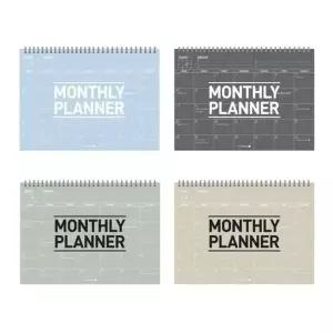 월간 투명 PP 스케줄러