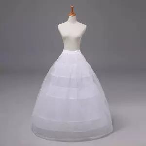 스커트 여성 드레스 레이스 패치코트 단일 볼륨 패티코트