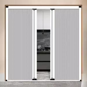 자바라슬라이딩도어 맞춤제작 파티션 미닫이 방풍 커튼 풀차광