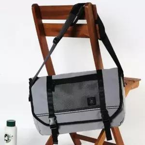 캐주얼 메신저백 학생 데일리 중학생 가방 그레이