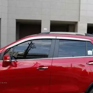 [CAR] 빗물차단 크롬썬바이져 윈도우캡 트랙스 햇빛가리개