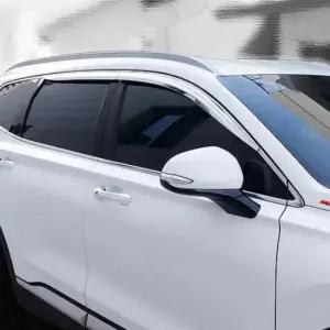 [CAR] 윈도우캡 햇빛가리개 싼타페TM 크롬썬바이져 빗물차단