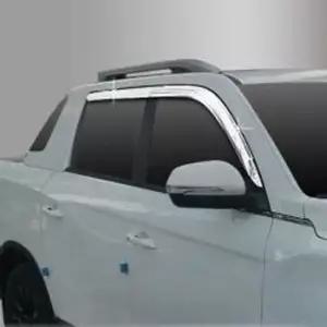 [CAR] 렉스턴 스포츠 크롬 썬바이저 윈도우 바이저 4P