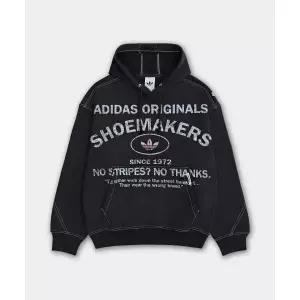 매장정품 아디다스 ADIDAS 슈메이커 그래픽 후디 - 블랙 KG6444 625415
