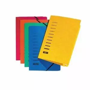 24007 02 X밴드종이화일 듀라블 A4 청색