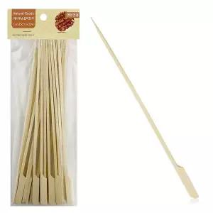 손잡이 대나무꼬지 꼬지막대 산적꽂이 25cm 20매