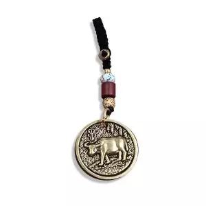 십이간지 전통 키링 선물 소 액막이키홀더