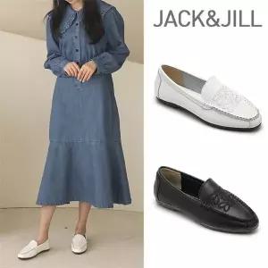 [잭앤질] 고급소가죽 자수 로퍼(JA2Z161)