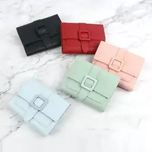 벨트 버튼 반지갑 반지갑 여성반지갑 여성용반지갑 여자반지갑 미니반지갑 선물지갑
