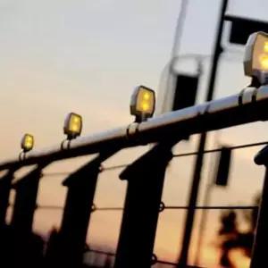 쏠라 LED 스마트 밴드형 도로 휀스 깜빡이경고등