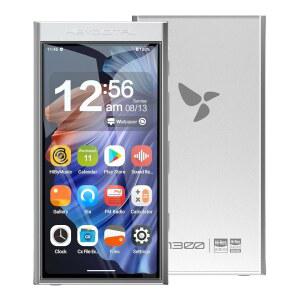 [미국배송] 블루투스 및 WIFI 스트리밍 플레이어가 탑재된 하이바이 디지털 M300 안드로이드 MP3 플레이어 13 스냅드래곤 665 하이파이 오디오(PCM/DSD) FM 라디오 스피커 터치스크린 32GB + 2TB 확장형 스토리지