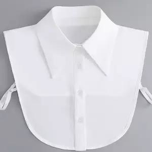 쉬폰 블라우스 페이크 카라 셔츠 DO2040 페이크 페이크카라 리본카라 하이텍카라 스카프