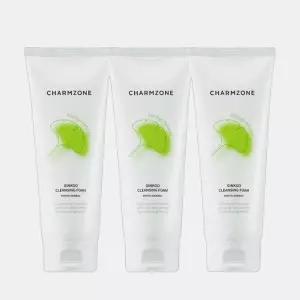 참존 징코 내츄럴 클렌징폼 저자극 페이셜 워시 세안제 200ml 3개