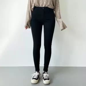 반시아 기모 블랙 스키니 팬츠 -221220 sDl6+4gKR