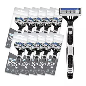 올뉴 도루코 페이스4 일회용 면도기 10개