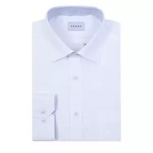 [롯데백화점]예작 남성 긴팔 면혼방 솔리드 일반핏 와이셔츠(YJFXBR021WH)