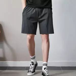 [파라고나] 사방스판 아이스 쿨링 밴딩 5부 팬츠 B24P202