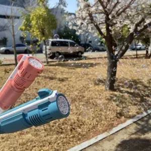 자동 대형 샷건 바주카포 버블건 10구 비누방울 총 비눗방울 캠핑 물놀이 완구 어린이날 단체 선물