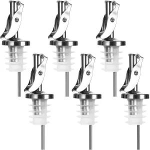 자동 주류 붓기 스파우트 오토 플립 올리브 오일 디스펜서 병용 알코올 와인 시럽 홈 바 액세서리