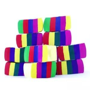 오색 종이 꽃가루 12 50장 2cm 개입