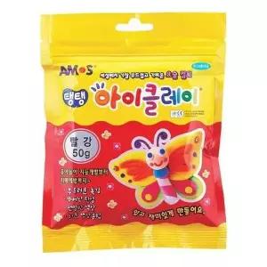 빨강 2500 50g 아이클레이 낱색