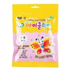분홍 아이클레이 낱색 50g 2500