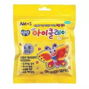 2500 낱색 노랑 50g 아이클레이