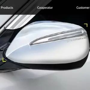 [유토피아]싼타페 DM 사이드미러커버 2pcs 사이드미러몰딩 자동차사이드미러커버 차량용사이드미러커버 메
