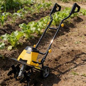 전기 경운기 토양 잡초 농장/잔디밭용 톱니가 고강도 정원용 소규모 조절 가능한 및 있는 경작 제거