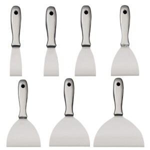 스테인레스 도구 스크레이퍼 세라믹 타일 퍼티 주걱 나이프 스틸 바닥 그라우트 스패클