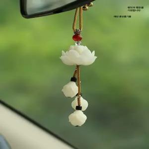 룸미러 장식품 액세서리 기원 차량용 장식 관음보살 걸이
