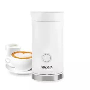 AROMA 4-in-1 콜드 웜 밀크 프로더 및 스티머(자동 꺼짐 원터치 컨트롤 포함) (200ml)