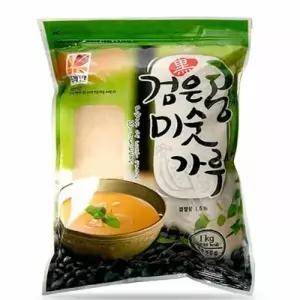 [셀러허브]미숫가루A+1kg 선식 생식 미수가루 단백질쉐이크 검은콩 볶은 식사대용 블랙 뚜 (S38782124)