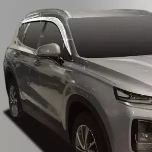 [CAR] 도어 싼타페TM 크롬 햇빛가리개 6P 선바이저 썬바이져